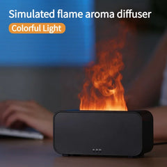 FUNLTU Kinscoter Aroma Diffuser Air Humidifier Ultrasonic Cool Mist Maker Fogger Led Essential Oil Flame Lamp Difusor