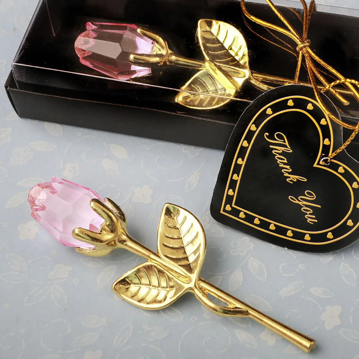 Mother's Day Gifts For Girlfriend Crystal Rose Artificial Flower Eternal Love Flowers For Anniversary Wedding Party Supplies