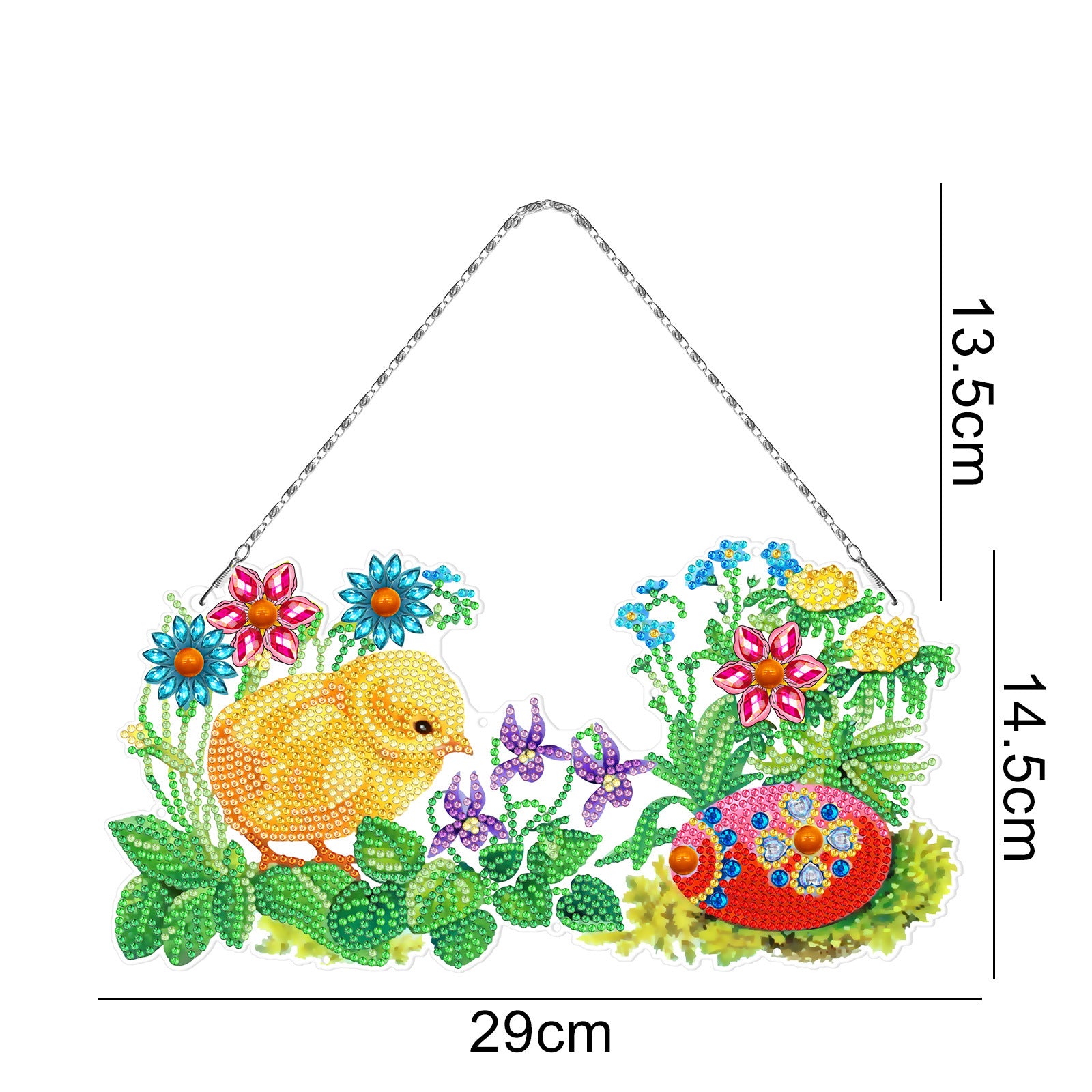 Handmade DIY Diamond Painting Cartoon Easter Bunny