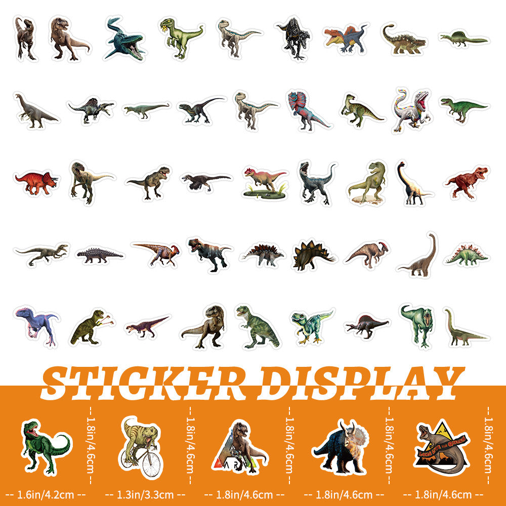 Dinosaur Sticker Waterproof Stickers
