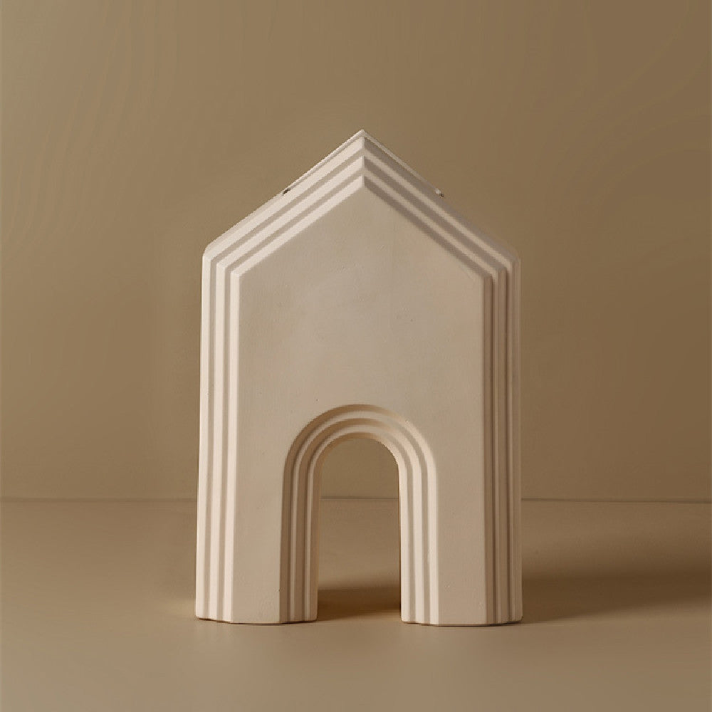 Geometrically Simple Art Vase Ornaments