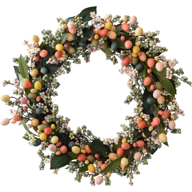 Garden Spring Wall Hangings 40cm Easter Egg Garland