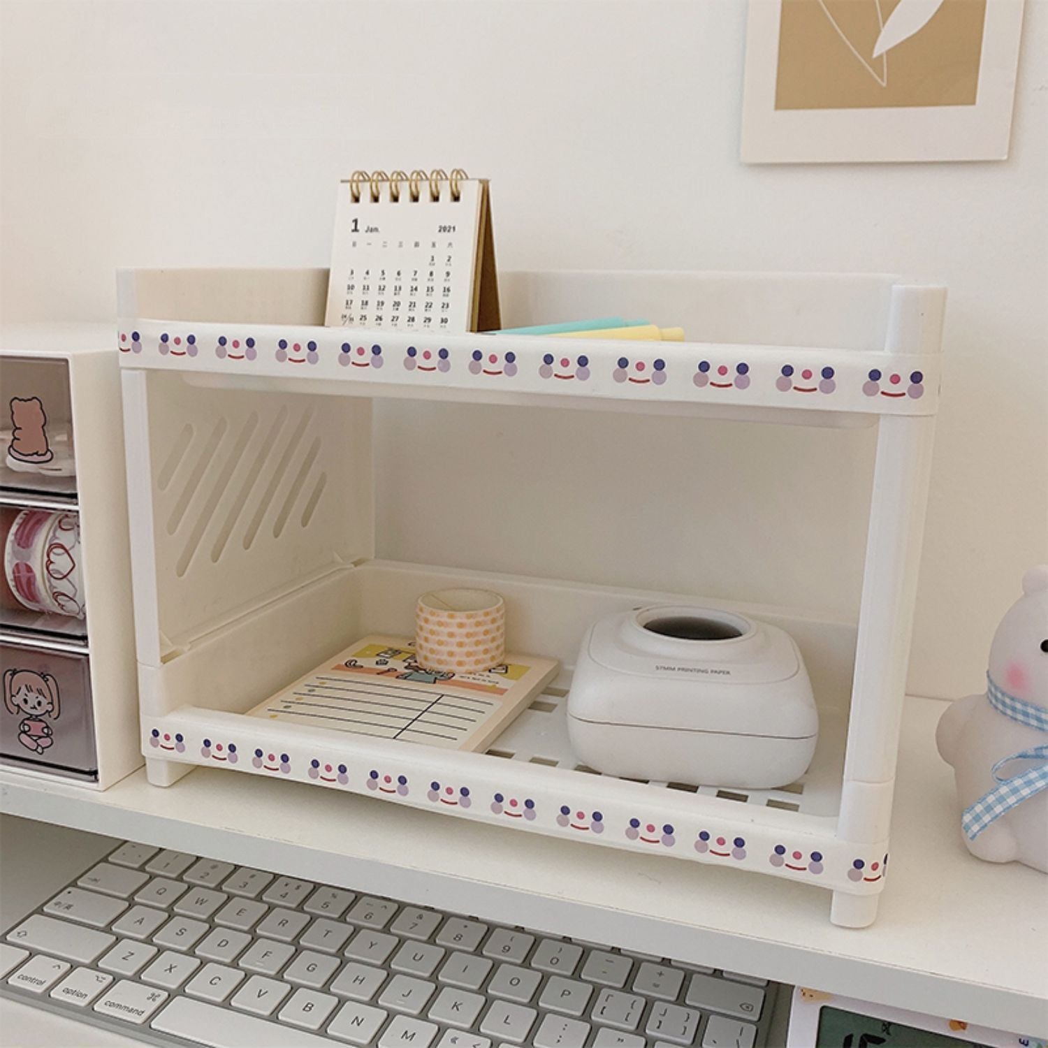 Student Stationery Cosmetics Organizer Japanese And Korean Storage Rack