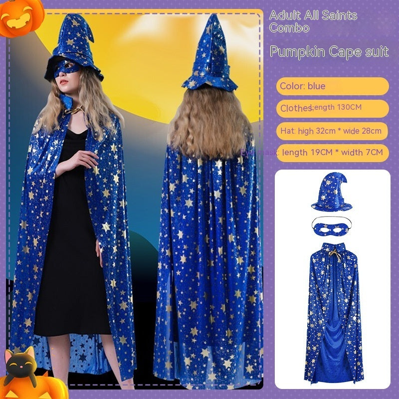 Halloween Costume Play Vampire Suit