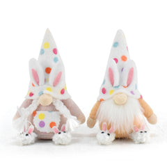 Colorful Dot Faceless Doll Easter Decoration Lu