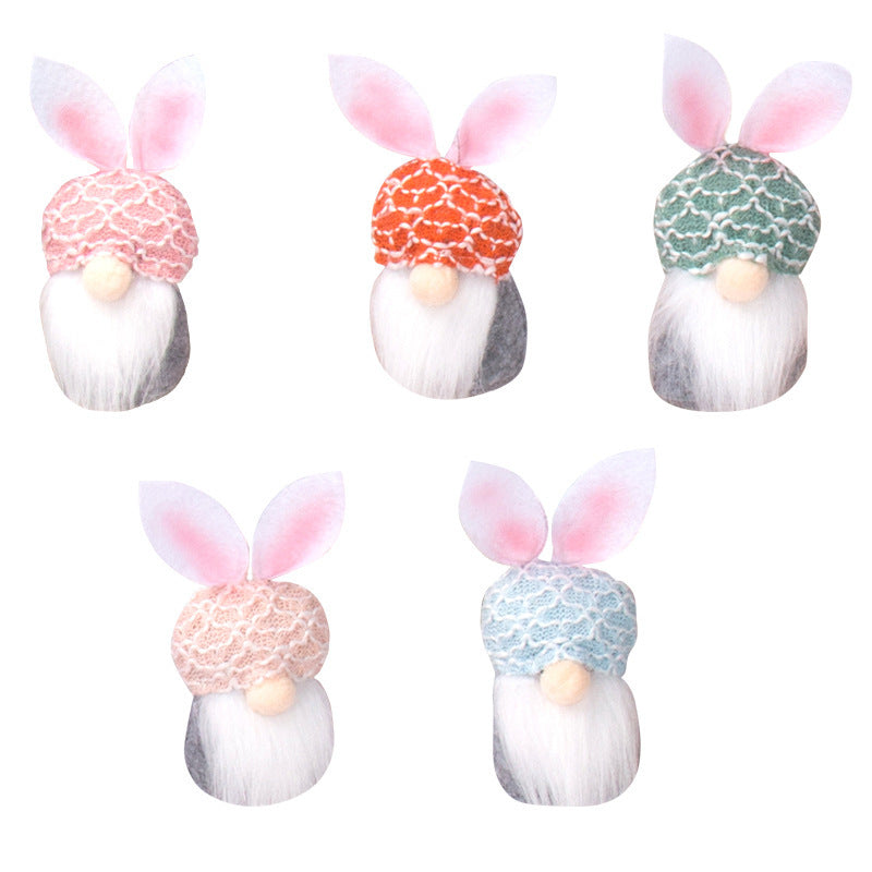 Easter Ornament Rudolph The Gnome Pendant