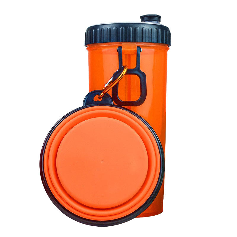Pet Going Out Kettle Portable Folding Bowl Dog Drinking Water