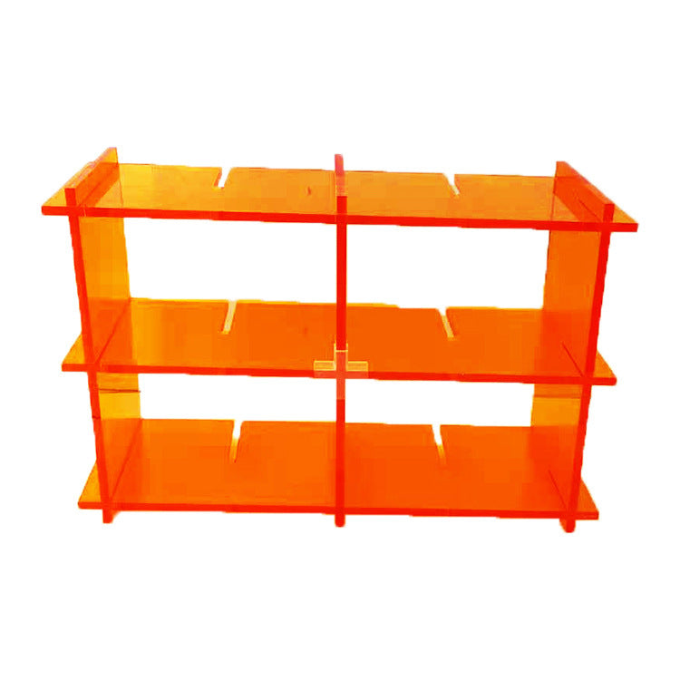 Multifunctional Transparent Acrylic Free Combination Desktop Organizer Storage Rack