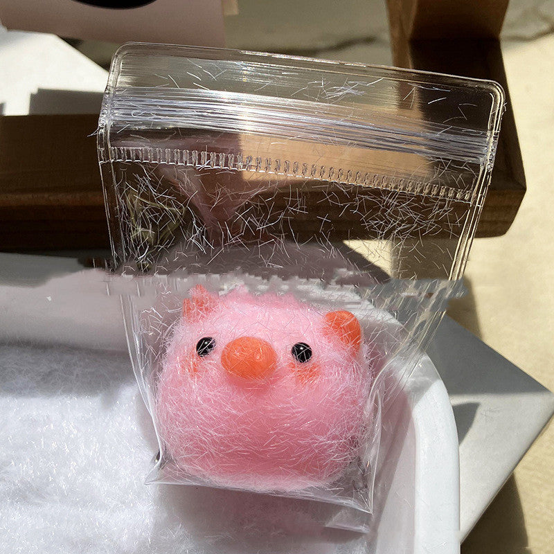 Creative Mini Cute Pet Squeezing Toy Silicone Cartoon Pressure Reduction Toy