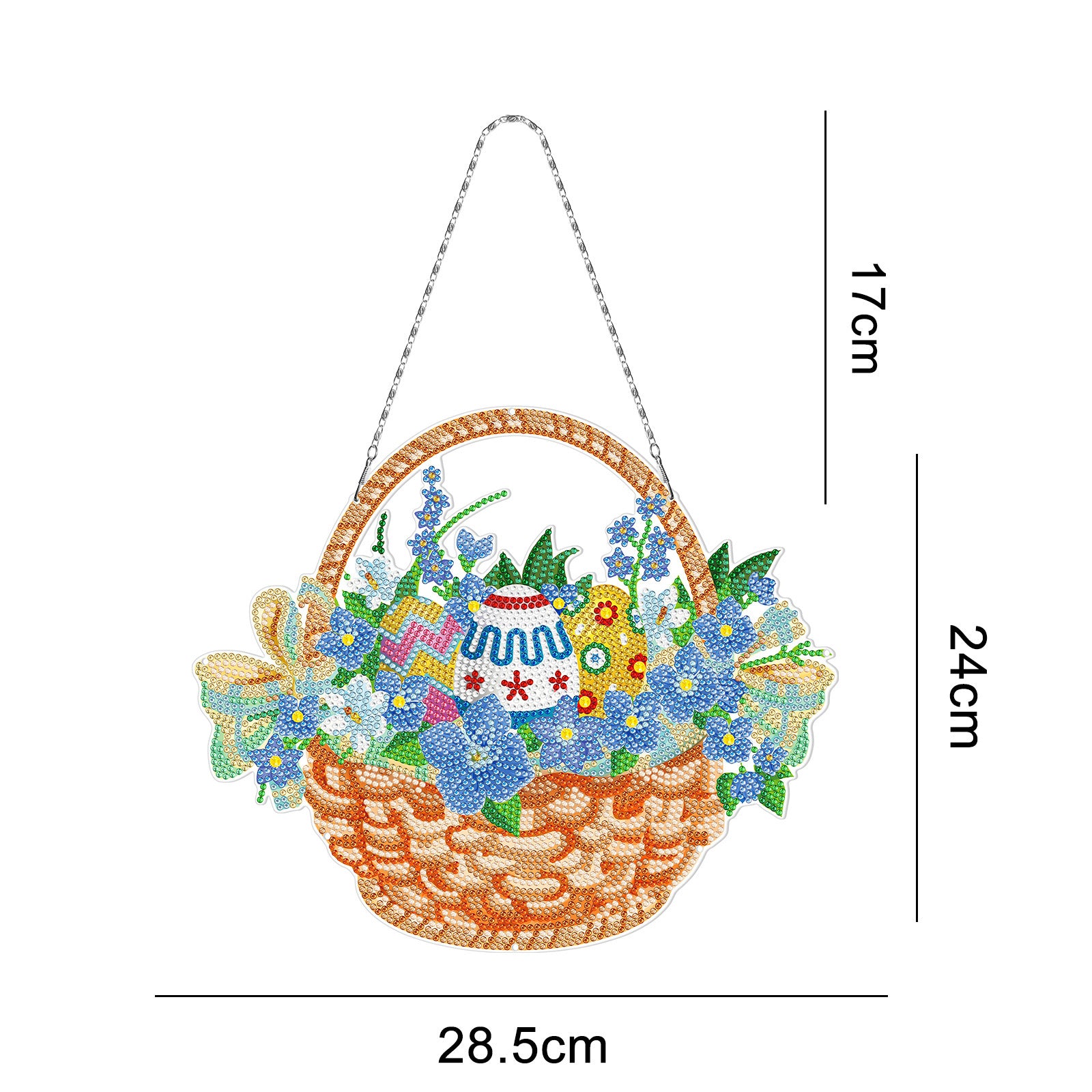 Handmade DIY Diamond Painting Cartoon Easter Bunny