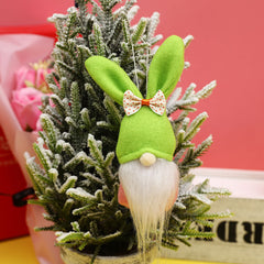 Easter Decorations Elf Rabbit Doll Small Charm Home Ornament