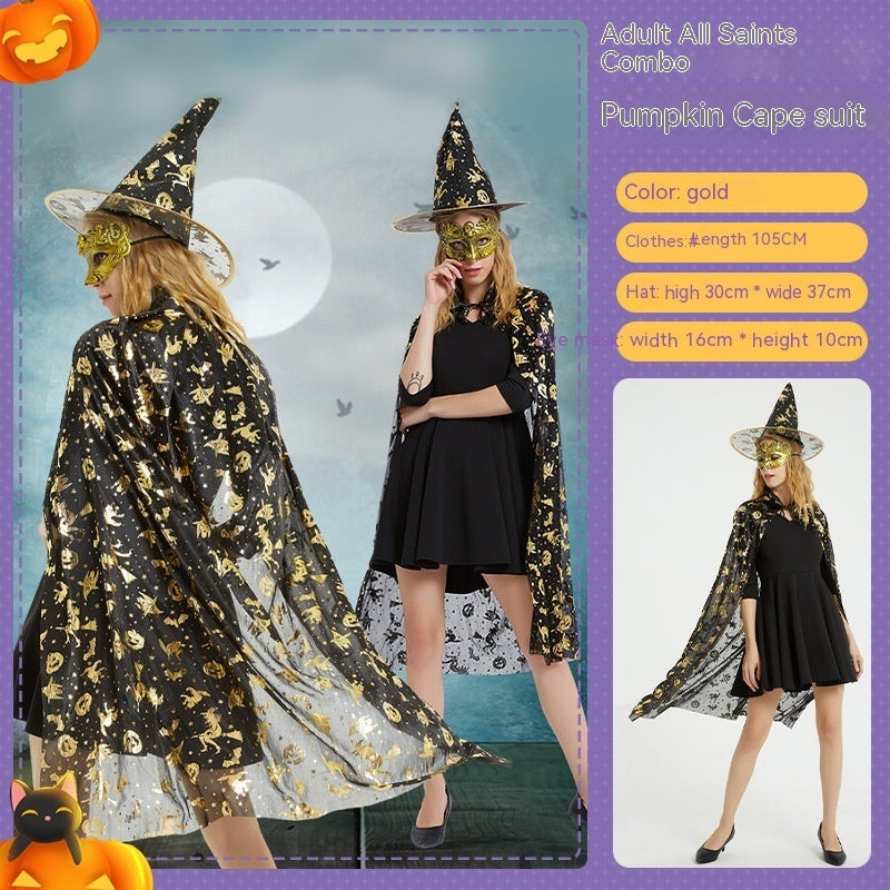 Halloween Costume Play Vampire Suit