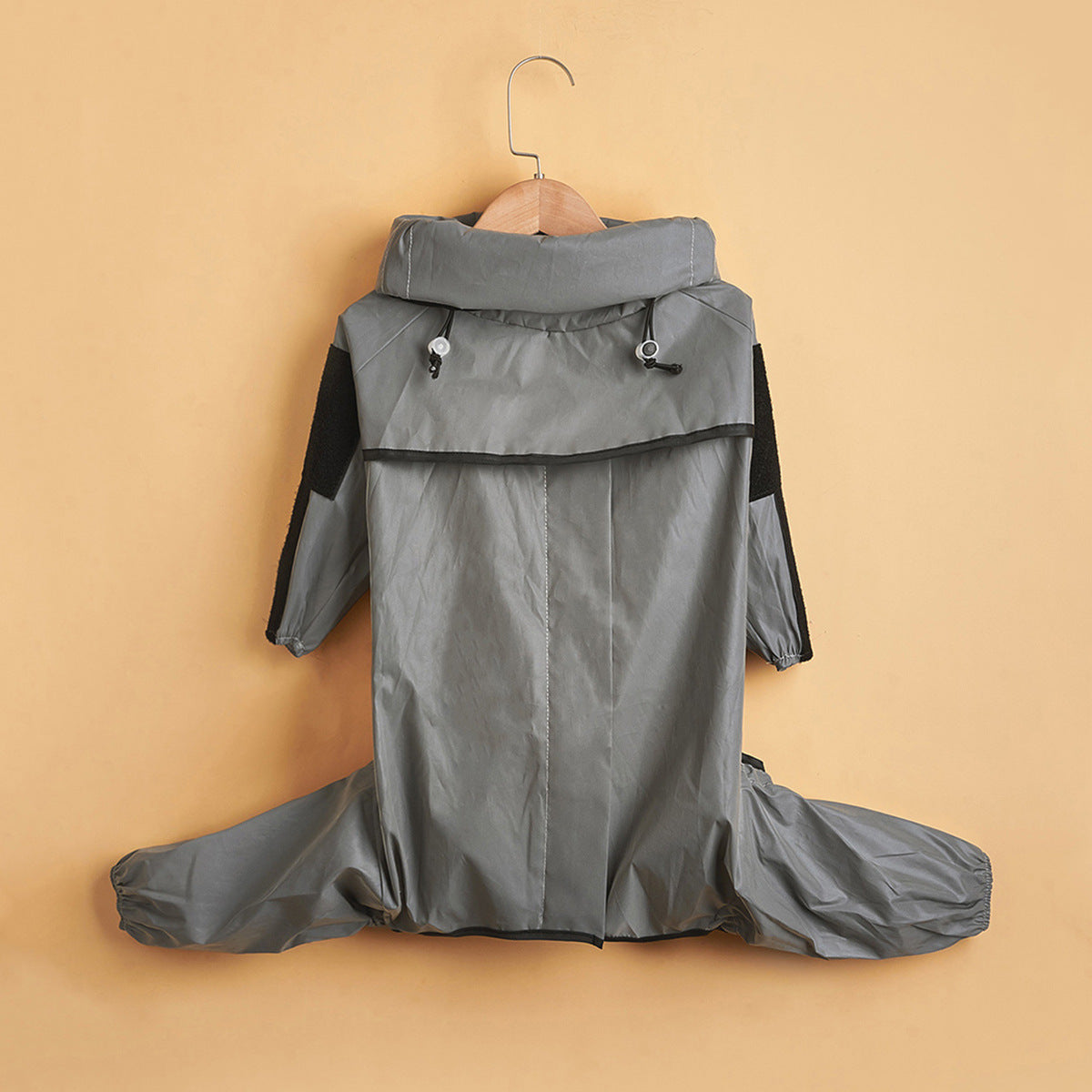 Pet Reflective All-inclusive Four-legged Large Dog Raincoat
