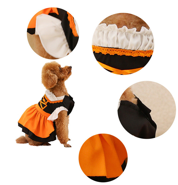 Girl's Costume Pet Dog Clothing