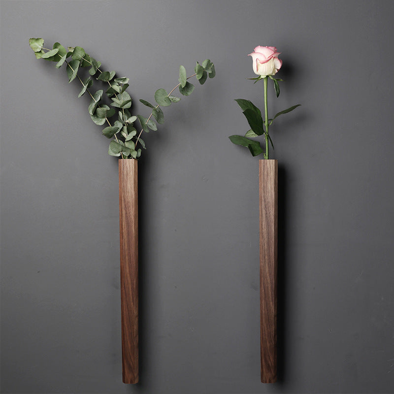 Flower Arrangement Vase Japanese Style Wall Hanging Vase Flower Hydroponic Bottle Rack