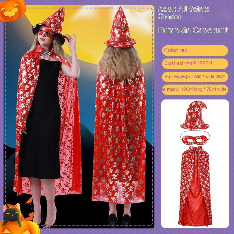Halloween Costume Play Vampire Suit