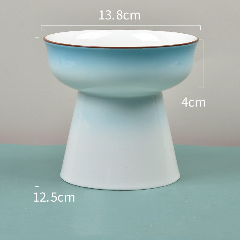 Cat Food Bowl Anti Overturning Dog Bowl
