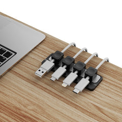 Office Desktop Magnetic Holder Cord Organizer
