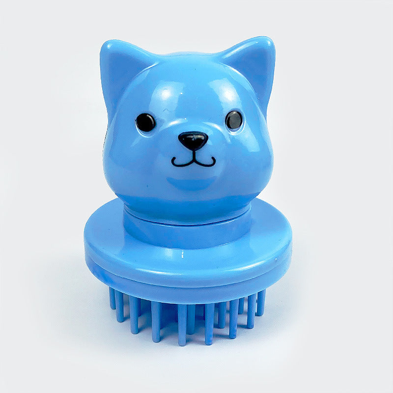 Cat And Dog Bathing Massage Comb Can Be Put In The Bath