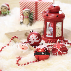 6CM 9 Christmas Balls Christmas Decorations Christmas Tree Decorations Small Pendants